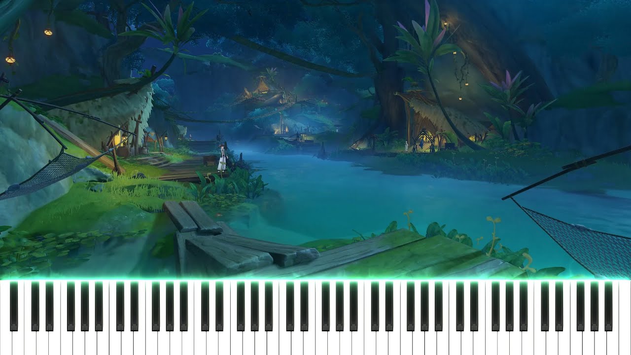 『Vimara Village ヴィマラ村』Genshin Impact Piano | 原神ピアノ