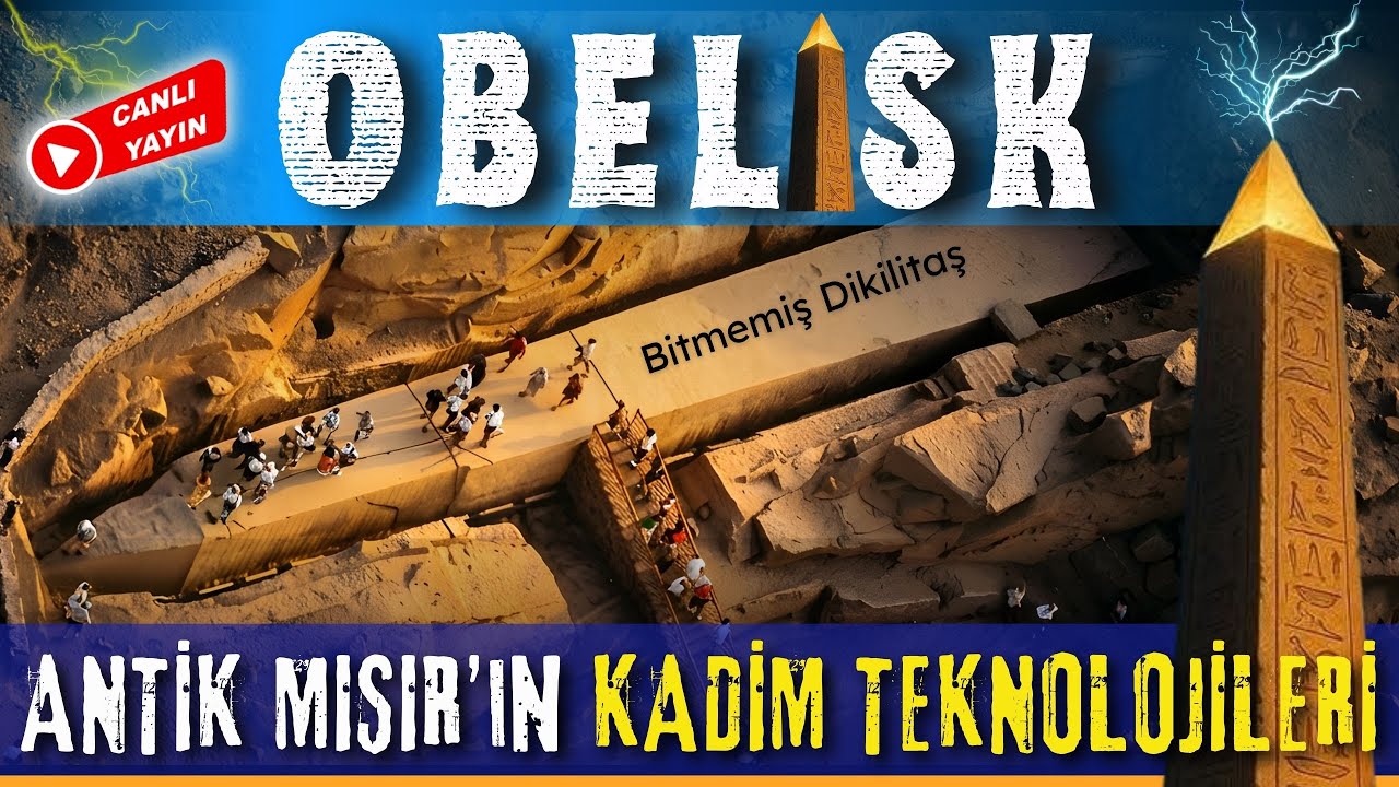 OBELİSK - Antik Mısır'ın Kadim Teknolojileri - Canlı Yayın - 18 Şubat 2026 #hakanyedican #obelisk