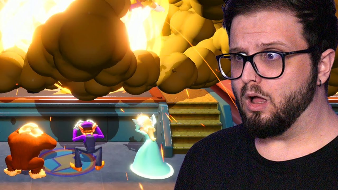 a partida mais tensa de mario party da história