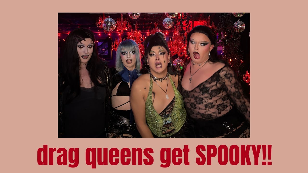 drag queens scare straight people (a halloween vlog)