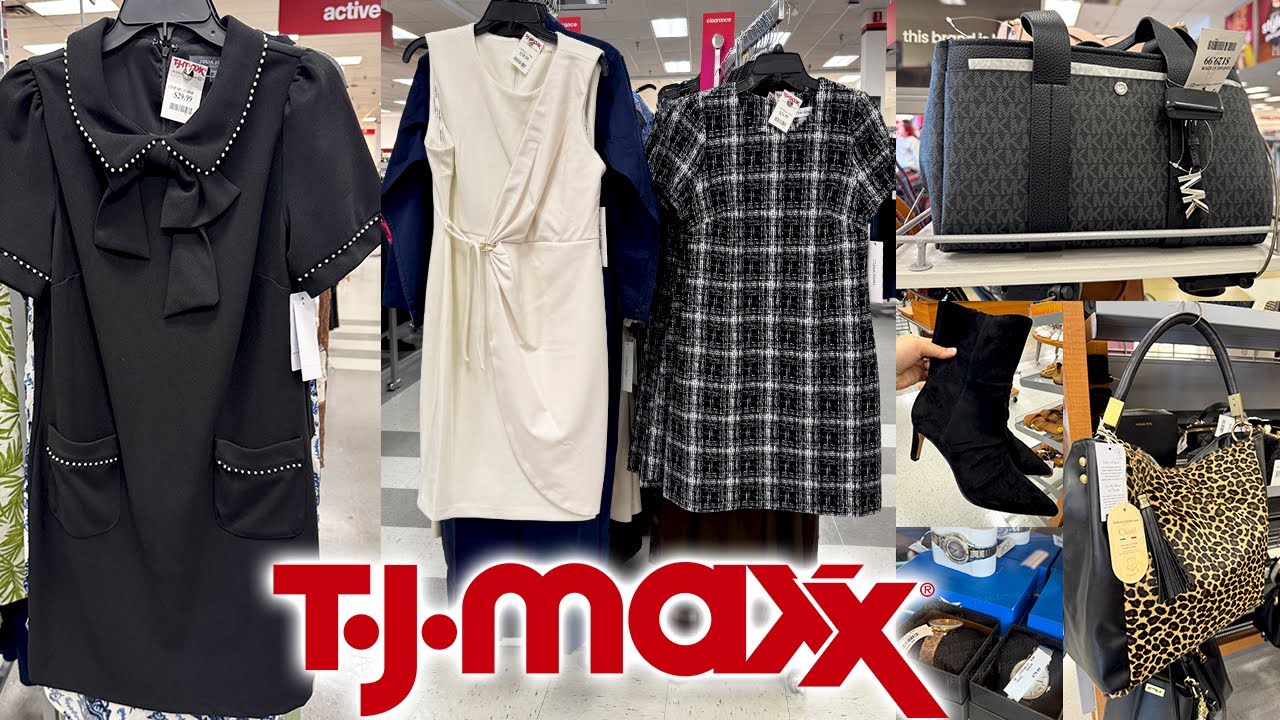 🤍 TJ MAXX NEW FALL 2025 FINDS ❤️ ELEGANT DRESSES TRY-ON HAUL, DESIGNER SHOES, BAGS, BEAUTY & WATCHES