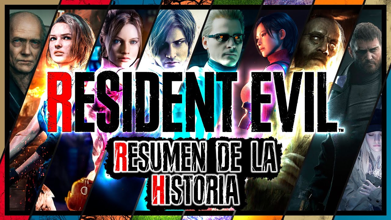 TODA (Toda) TODISIMA la saga RESIDENT EVIL Resumida (23 Juegos, 11 DLC's, 5 Pelis, 2 Mangas) (CANON)