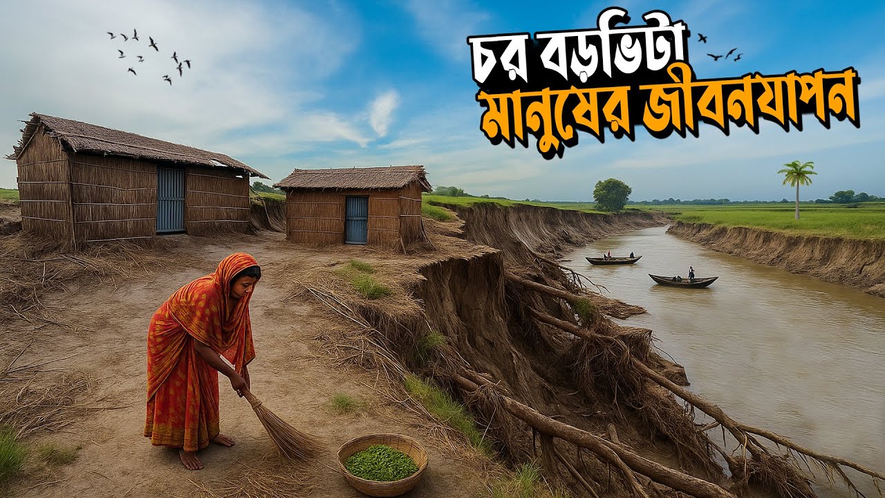 কুড়িগ্রামের বড়ভিটা চরের মানুষের জীবন সংগ্রাম | Rural Life Of Bangladesh