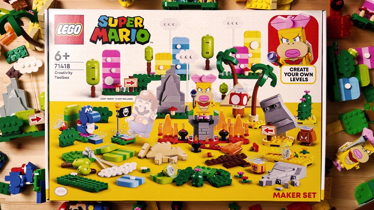 Creativity Toolbox Maker Set 71418 【LEGO SUPER MARIO】