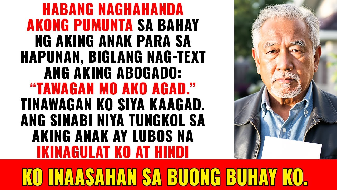 Binalaan Ako ng Abogado Ko: 'Huwag Kang Pipirma!' Hindi Ako Makapaniwala sa Planong Gawin...