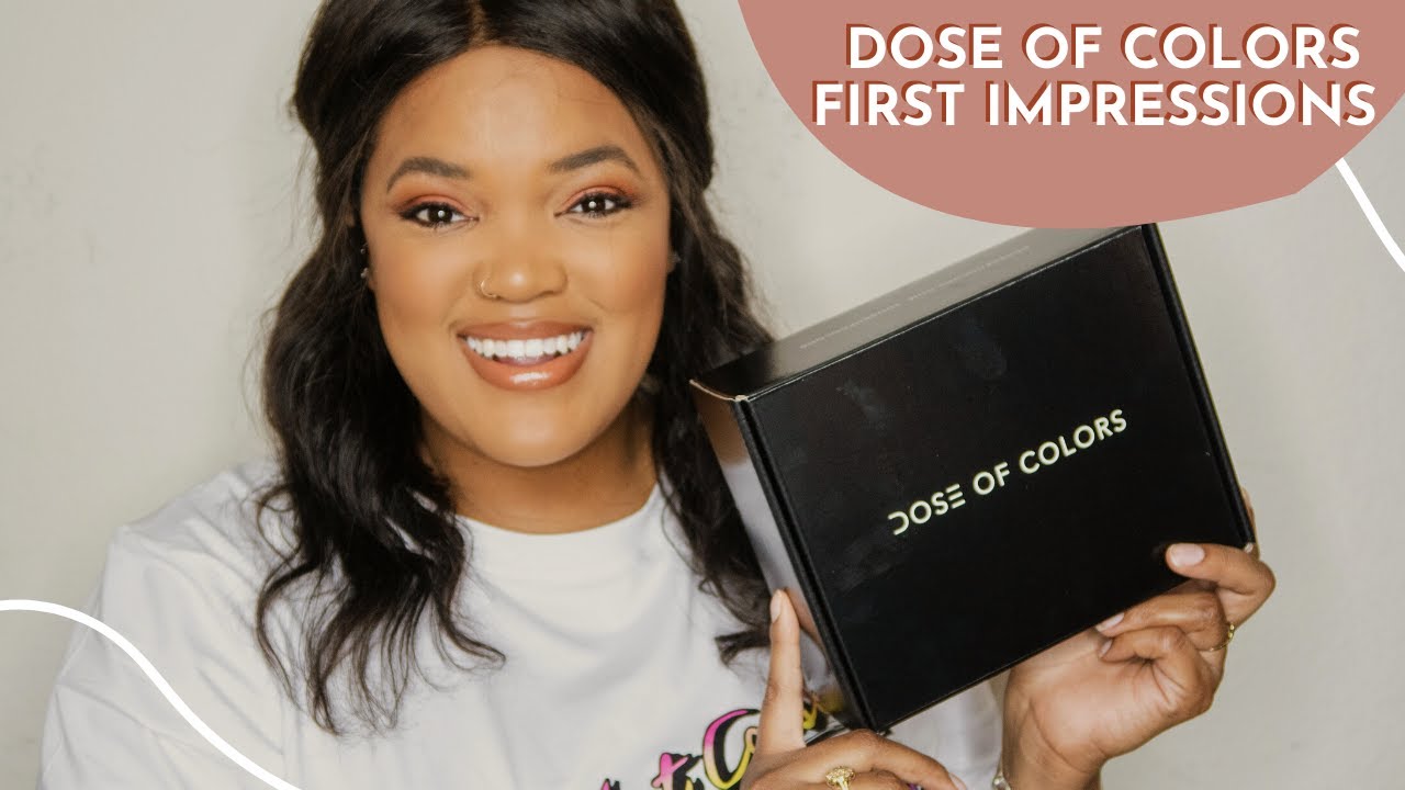 TRYING A BUNCH OF STUFF FROM DOSE OF COLORS | Foundation,  Concealer, and more!