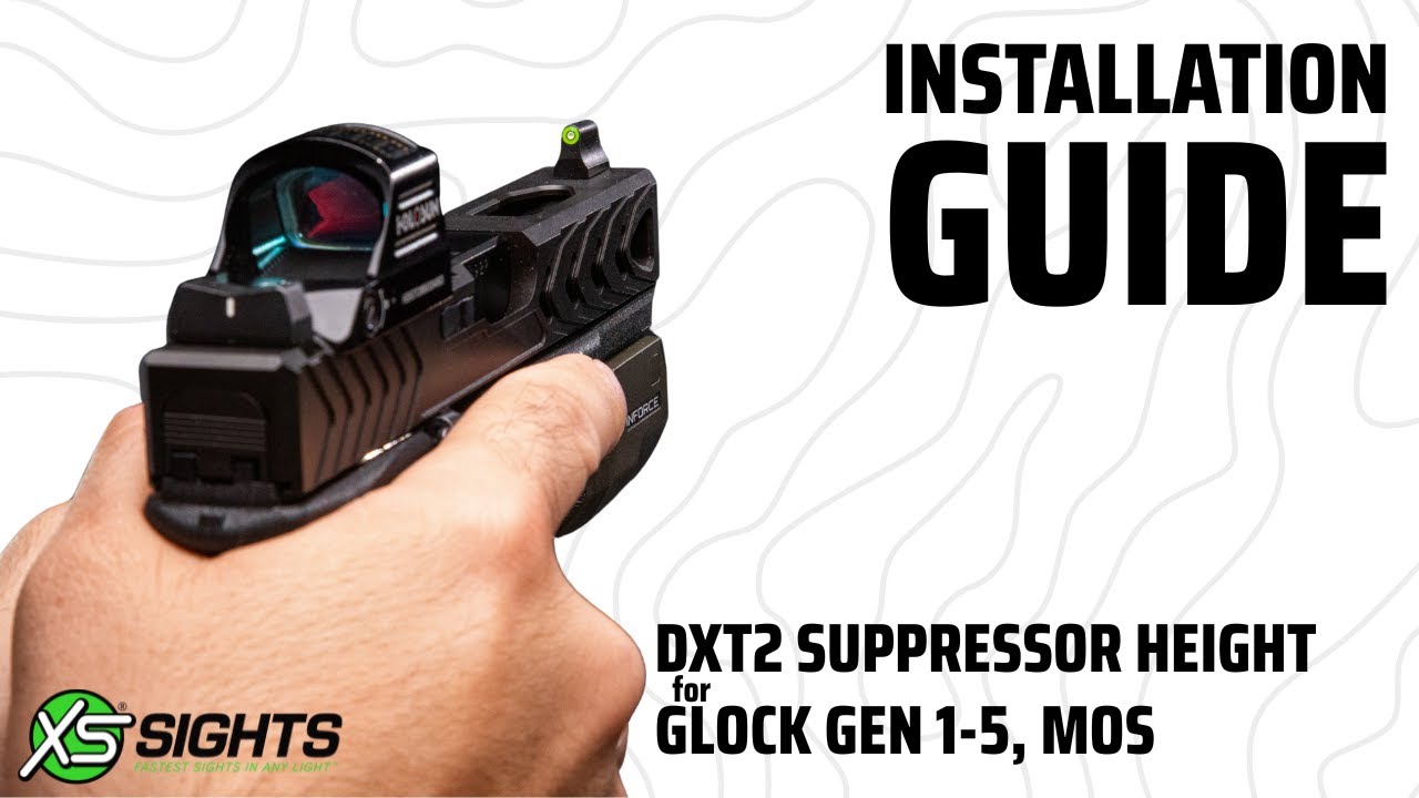 DXT2 Suppressor/RMR Height - Glock Install Instructions - Press Fit