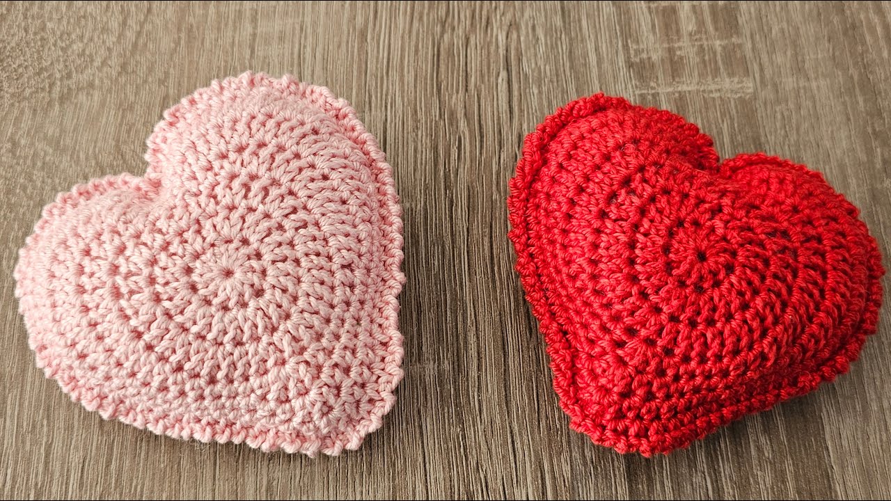 Cœur Saint Valentin Tuto crochet