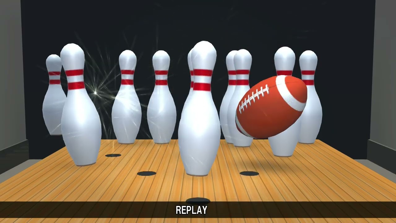 あつまれBOWLING：バラエティ通し　スコア149(´・ω・`)安定しないです　 #あつまれBOWLING #バラエティ　ボウリング