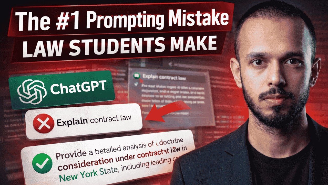 The #1 Prompting Mistake Law Students Make