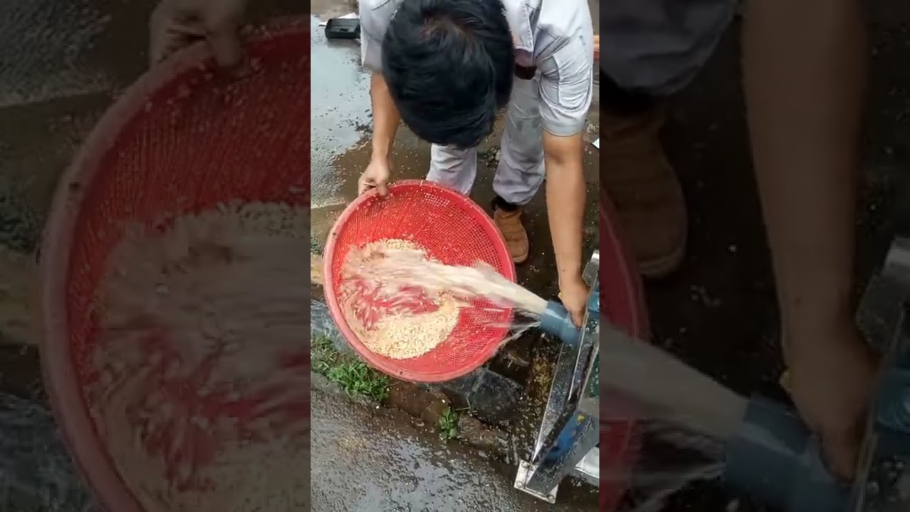 mesin tempe modern... pertama di indonesia. dr kab karanganyar. sanjaya tehnik.