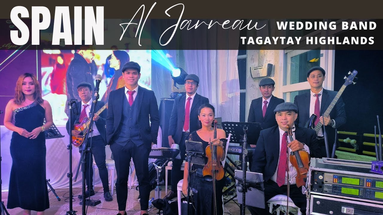 SPAIN - AL JARREAU - Midlands Veranda, Tagaytay Highlands - Wedding Band Cover  Feat. MIKE