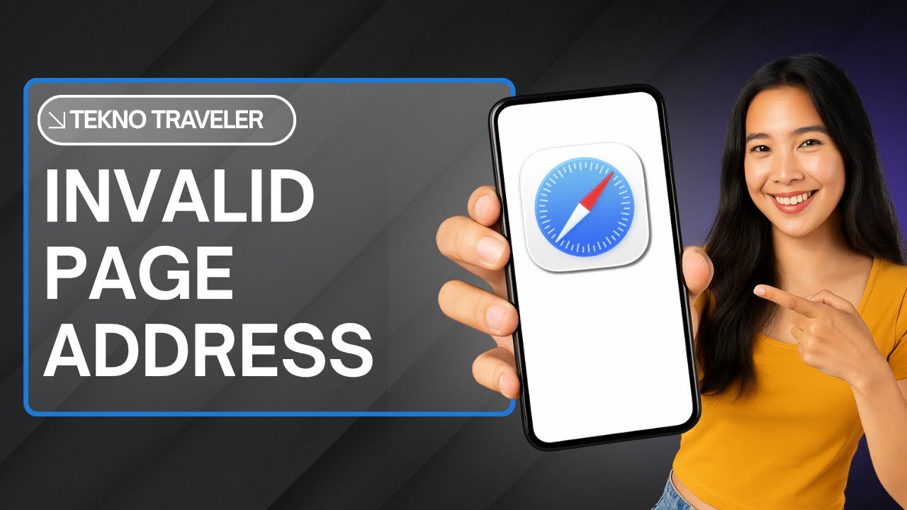 How To Fix Safari Can't Open Page Because Address Isn't Valid
