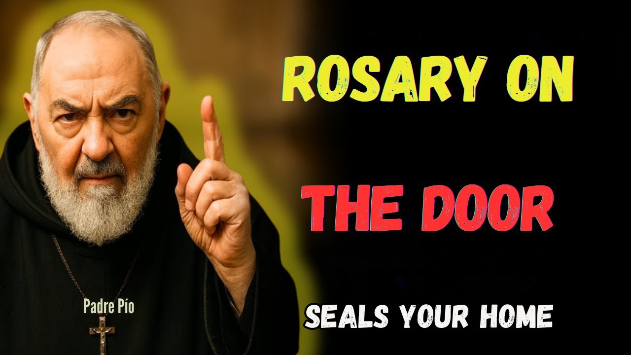 Hang a Rosary on Your Door on Padre Pio&rsquo;s Day and Seal Your Home Against Evil