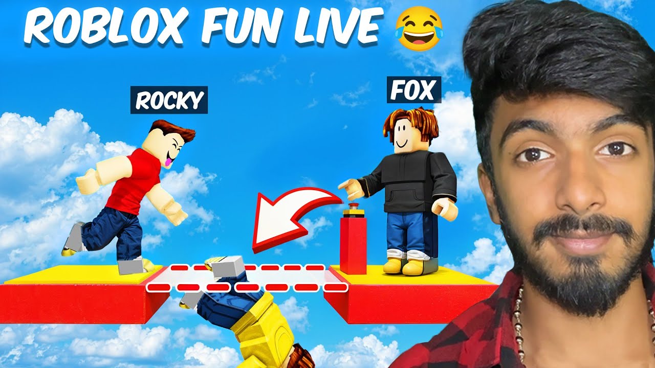 Fun Roblox Gameplay With Friends தமிழ் 😄  - Black FOX