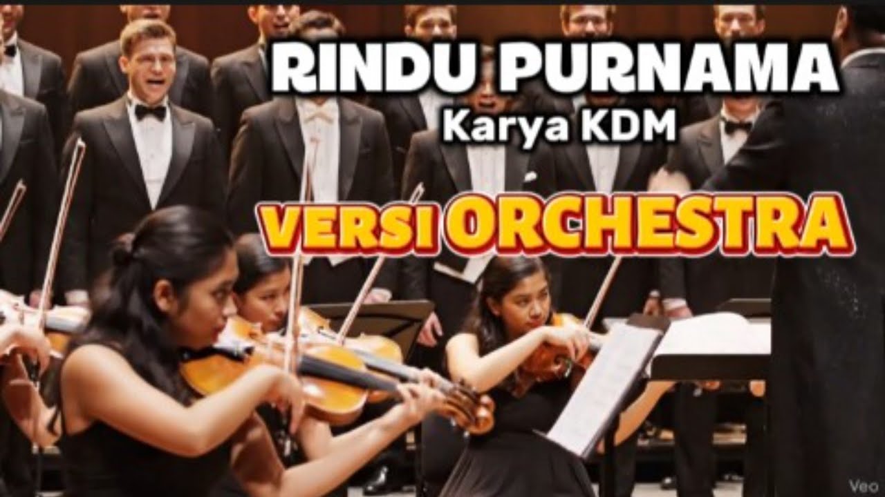 COVER LAGU RINDU PURNAMA KARYA KDM - VERSI ORCHESTRA