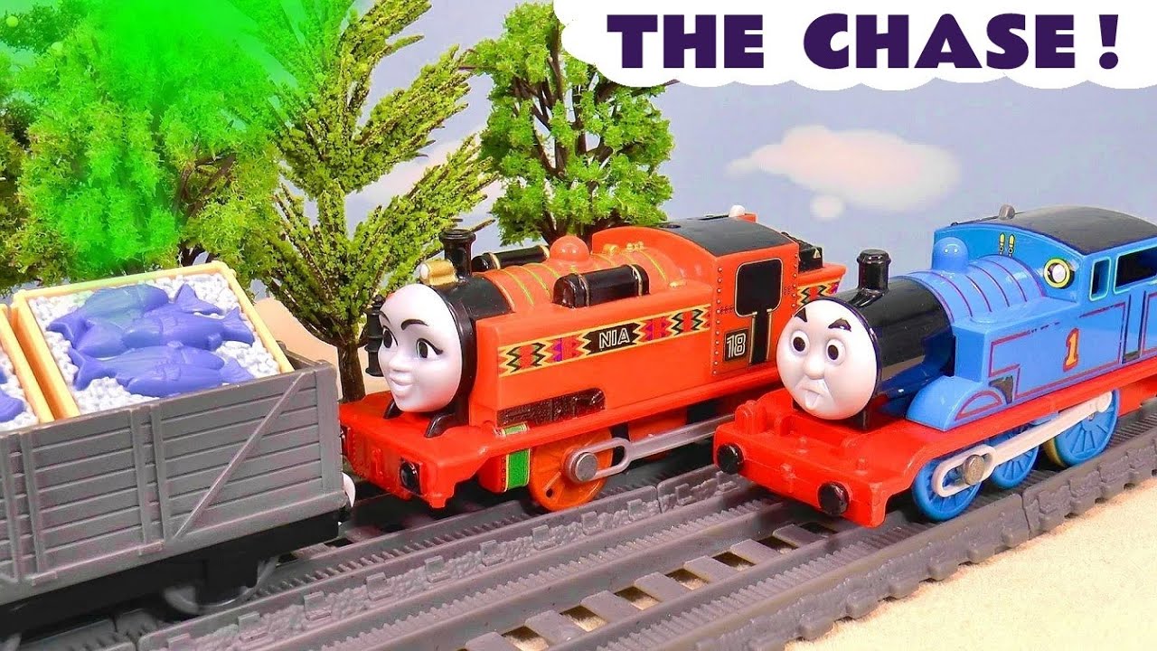 Thomas Chases A Truck Toy Train Story With The Funlings