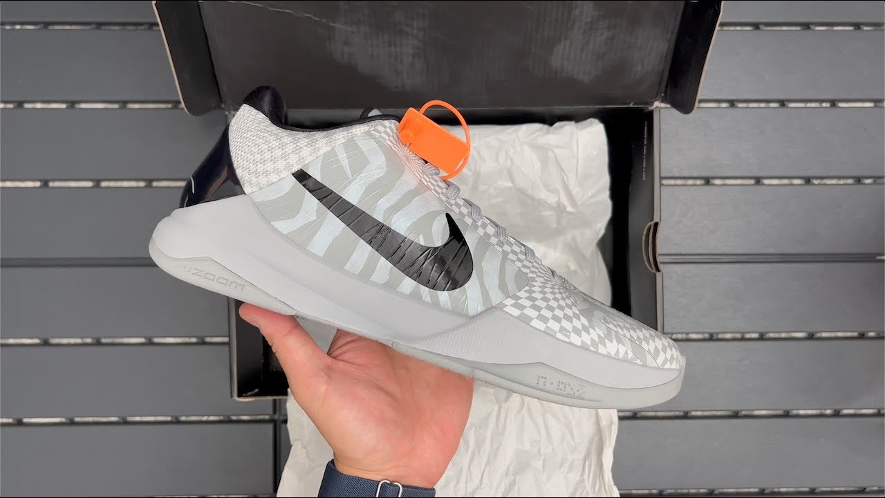 Nike Kobe 5 Protro Zebra PE STAR Reps | CD4991-003