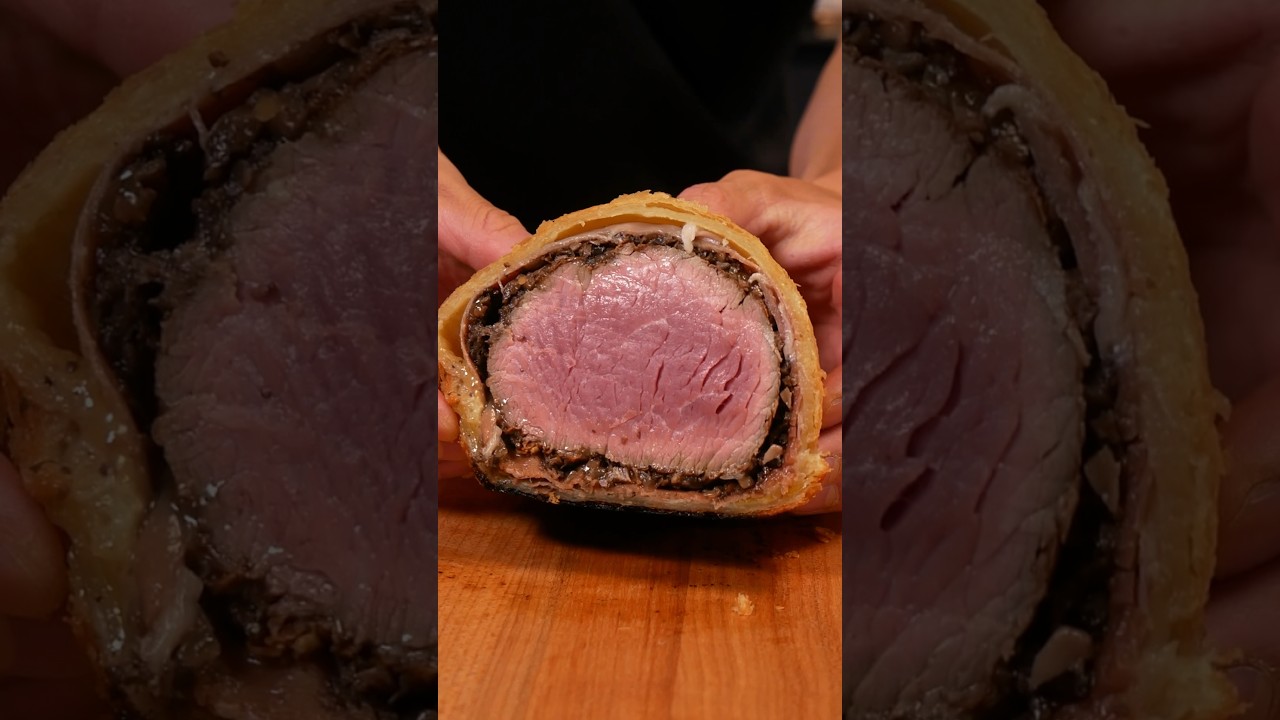 Deep fried beef wellington