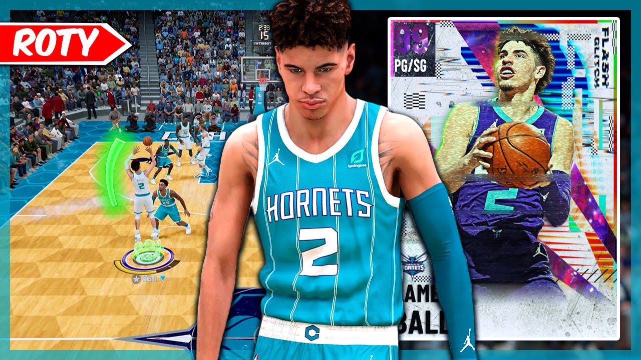 DARK MATTER LAMELO BALL GAMEPLAY! THE ROTY JUST GOT FINESSED BY LEMICKEY! NBA 2k21 MyTEAM