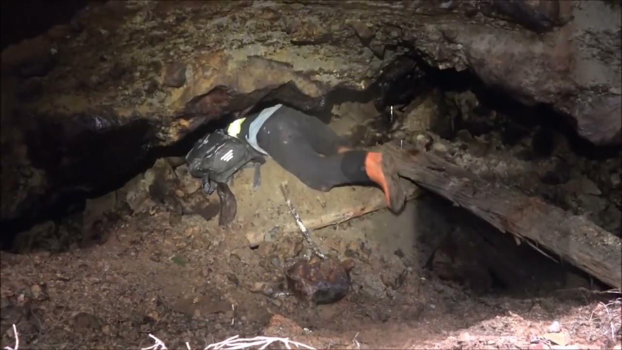 #57 ANYOX 3   EXPLORING, DARK, MUDDY, WET, OLD MINE TUNNELS!