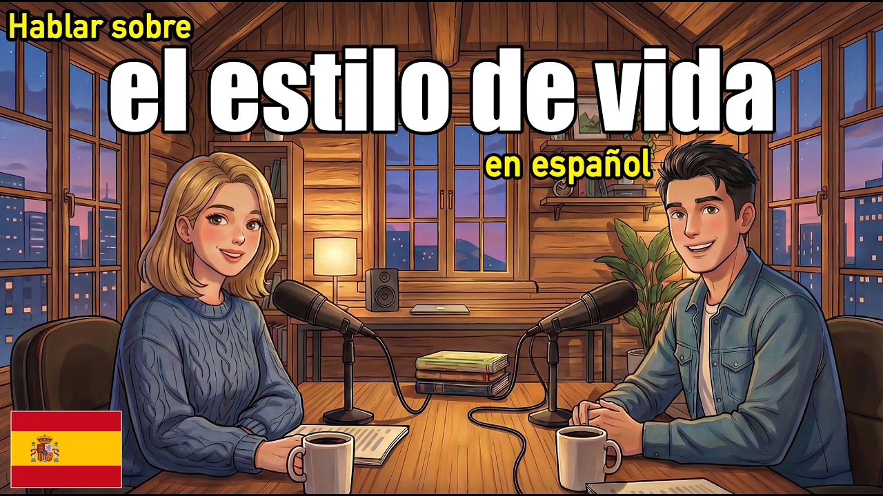 How to Talk About Your Lifestyle in Spanish | Daily Spanish Conversation Practice
