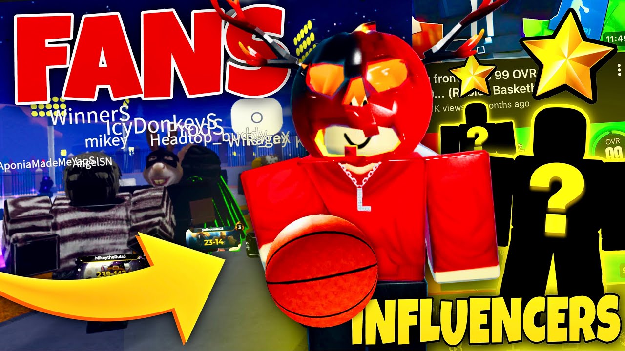 Я организовал битву фанатов против влиятельных лиц в Roblox Basketball Legends&hellip; Мы с треском прои...