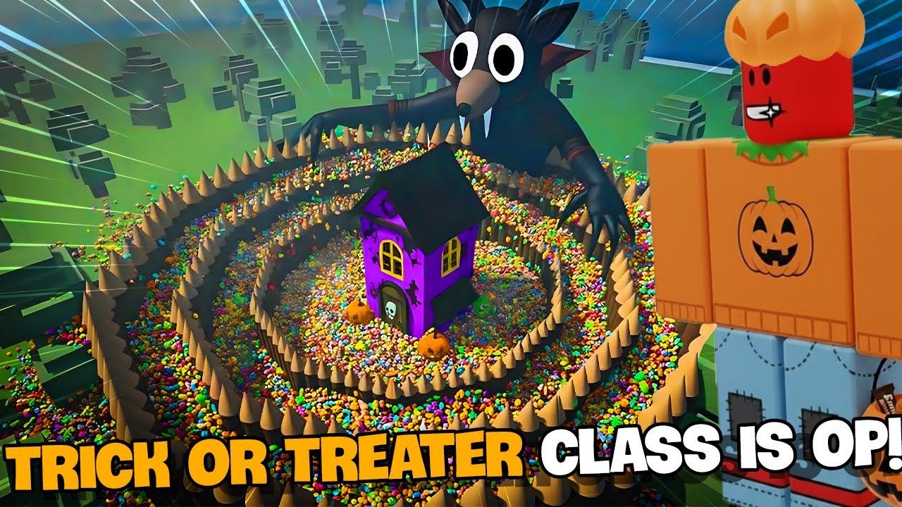 The NEW Trick or Treater Class is INSANE!! | 99 Nights in a Forest