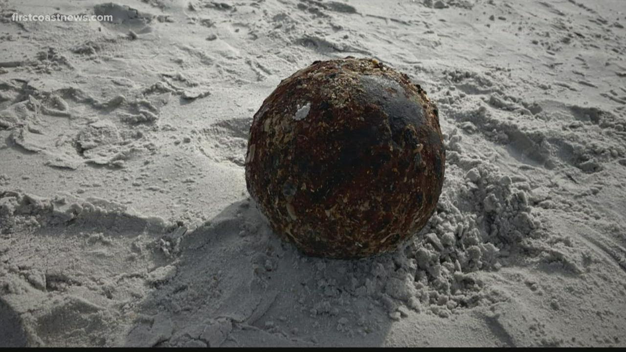 Historic cannonball found near St. Augustine