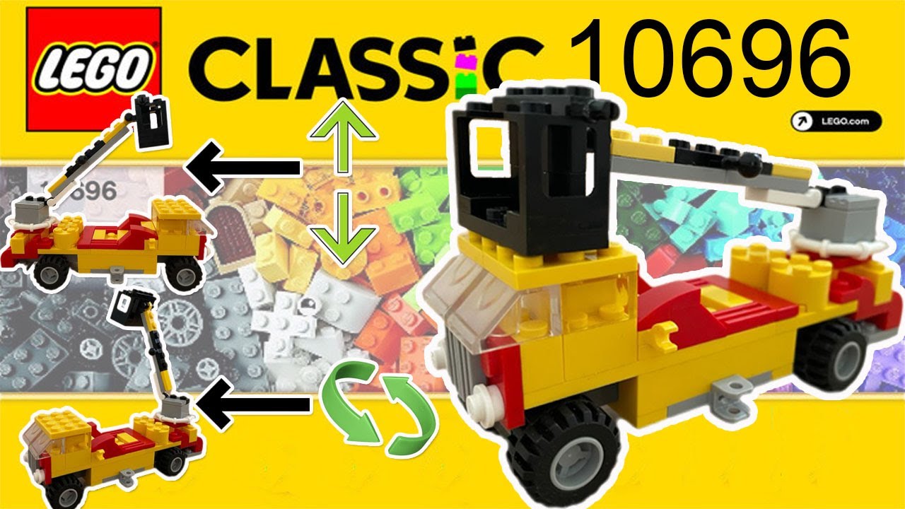 How to Built a Fire Truck with LEGO Classic 10696