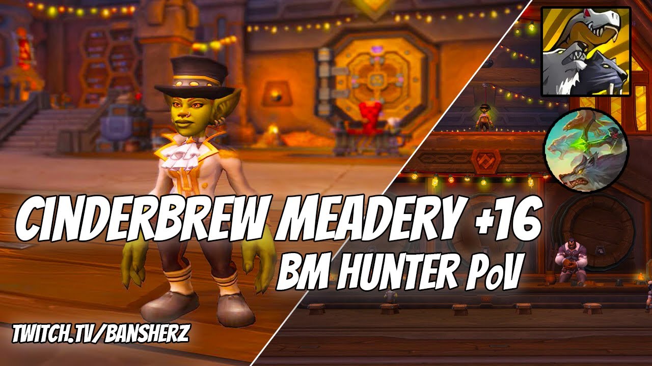 +16 Cinderbrew Meadery BM Hunter PoV