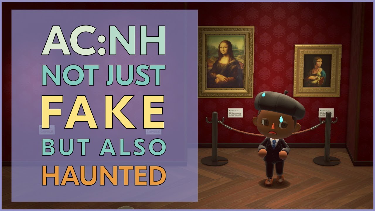HAUNTED AND FUN SECRETS OF REDD'S ART IN ANIMAL CROSSING NEW HORIZONS