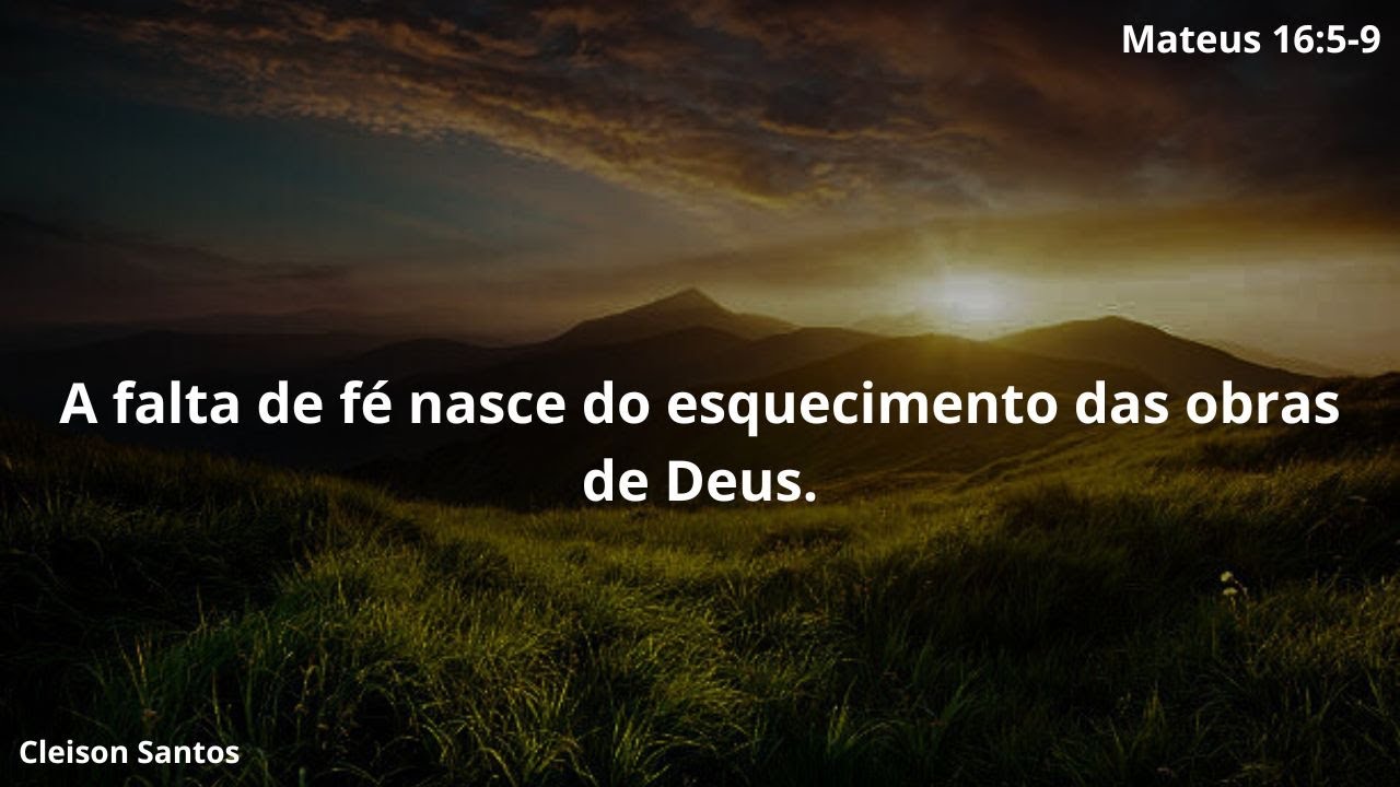 Mateus 16:5-9