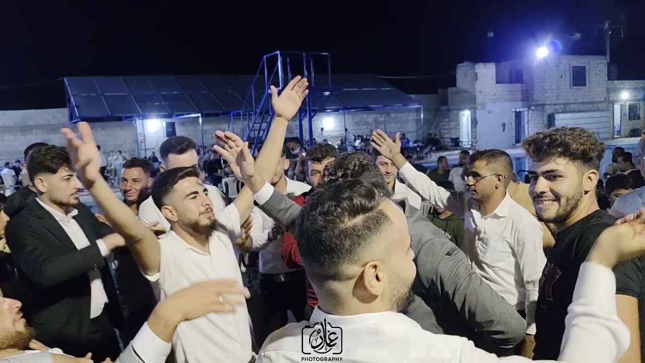 أفراح مدينة حلفايا حفل عقد قران العريس || كلال الدوش || الفنان الاسمر الشيحاوي || الجزء الثاني ||