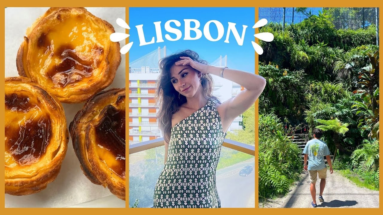 LISBON VLOG 𖤓 exploring the city, botanical gardens, food & drinks!