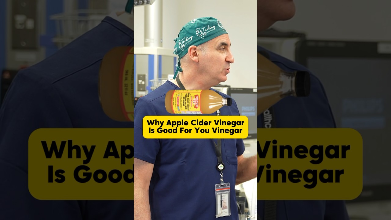 Why you should take apple cider vinegar #shorts