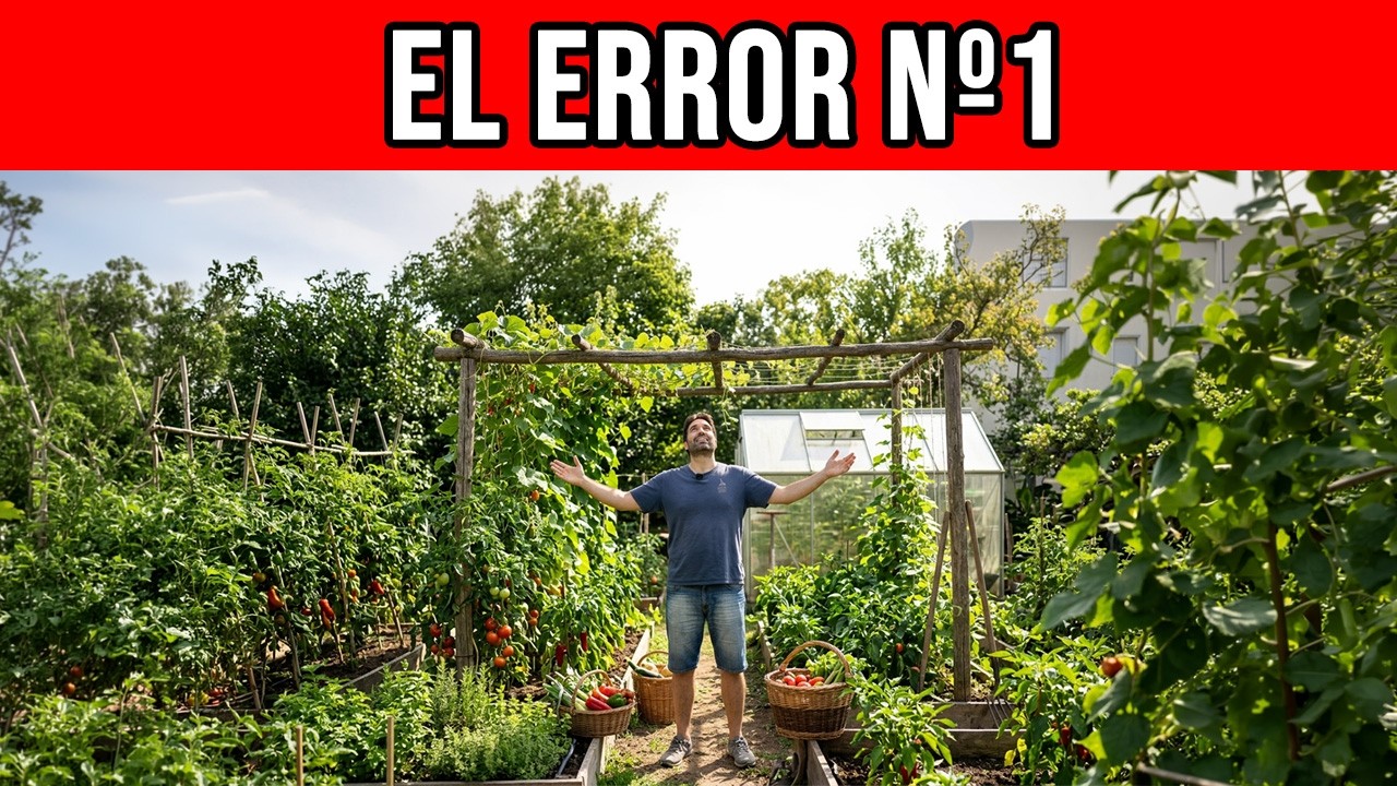 El ERROR que provoca PLAGAS en casi todas las HUERTAS