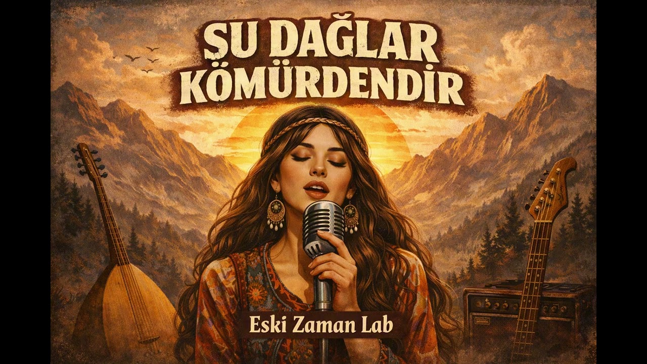 Şu Dağlar Kömürdendir | 70’ler Anadolu Rock | Eski Zaman Lab
