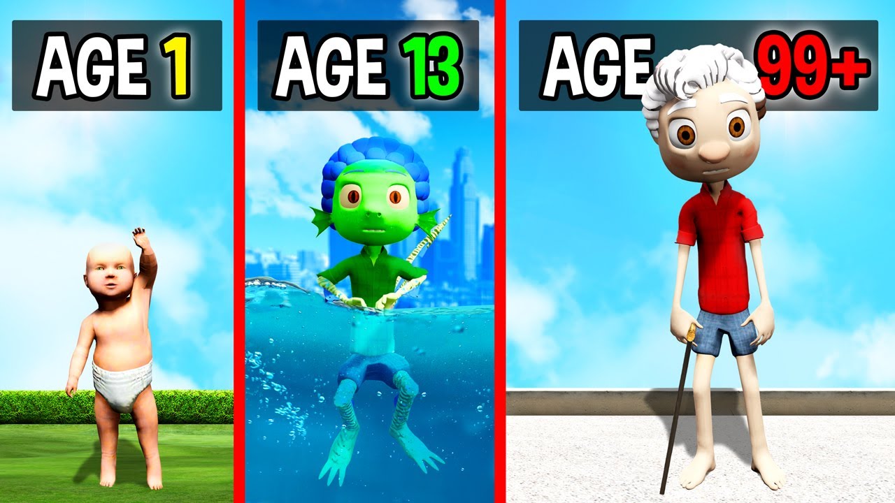Survive 99 YEARS as LUCA in GTA 5!