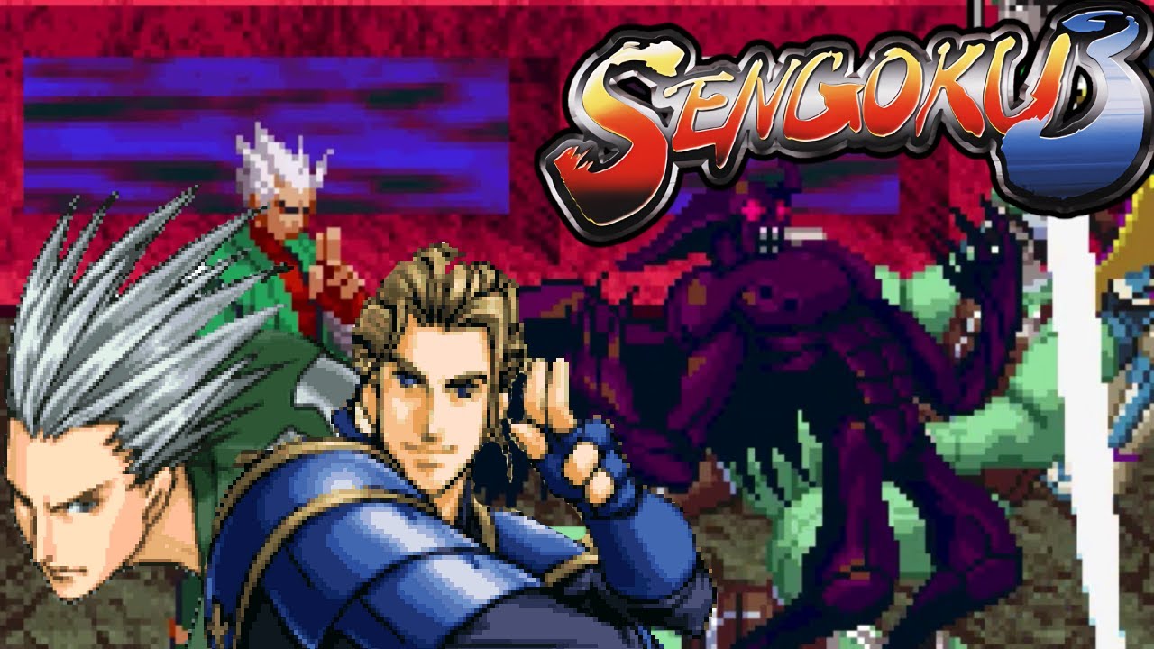 Sengoku 3(戦国伝承2001) - 1CC Falcon/Byakki ( Max Difficulty LVL 8 )
