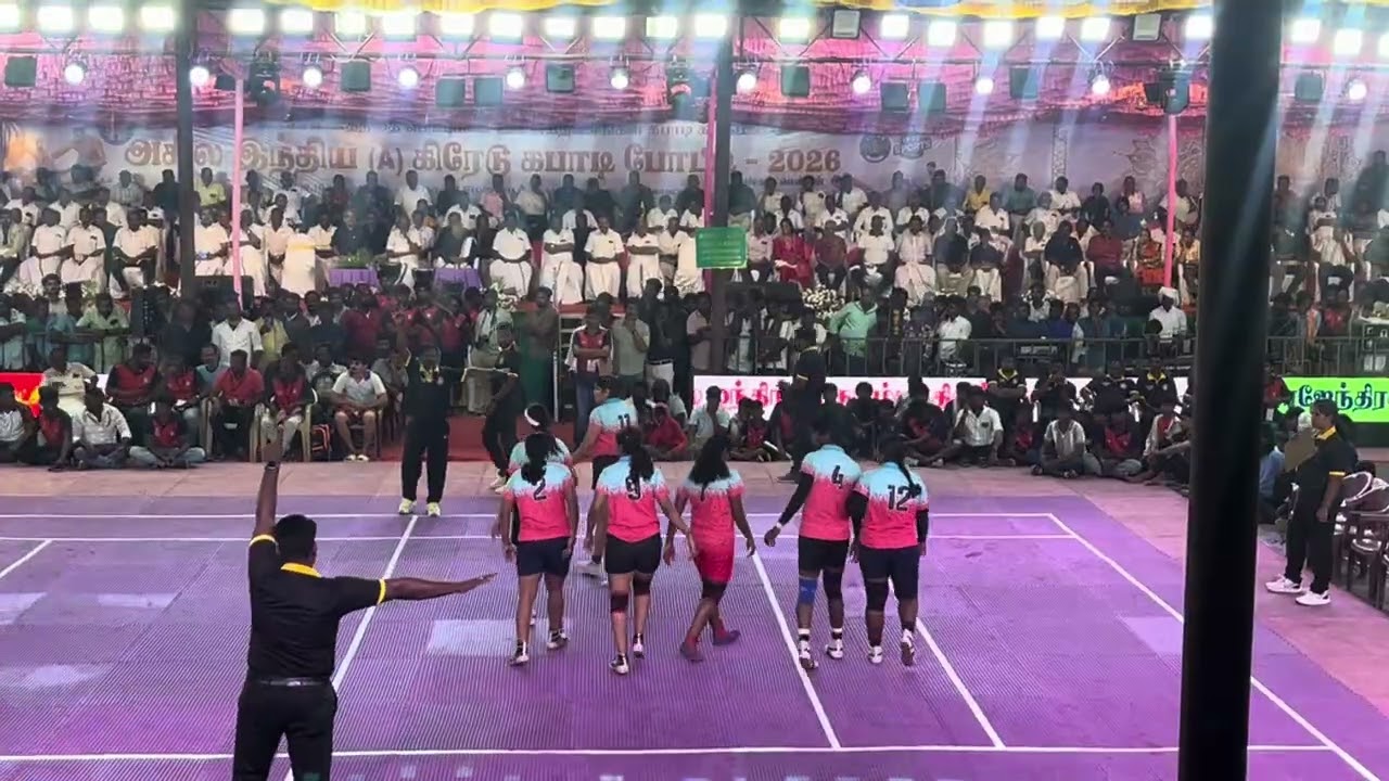 Final | saisakthi VS Mumbai | Okkanadu Melaiyur All India Men’s & Women’s kabaddi 2026