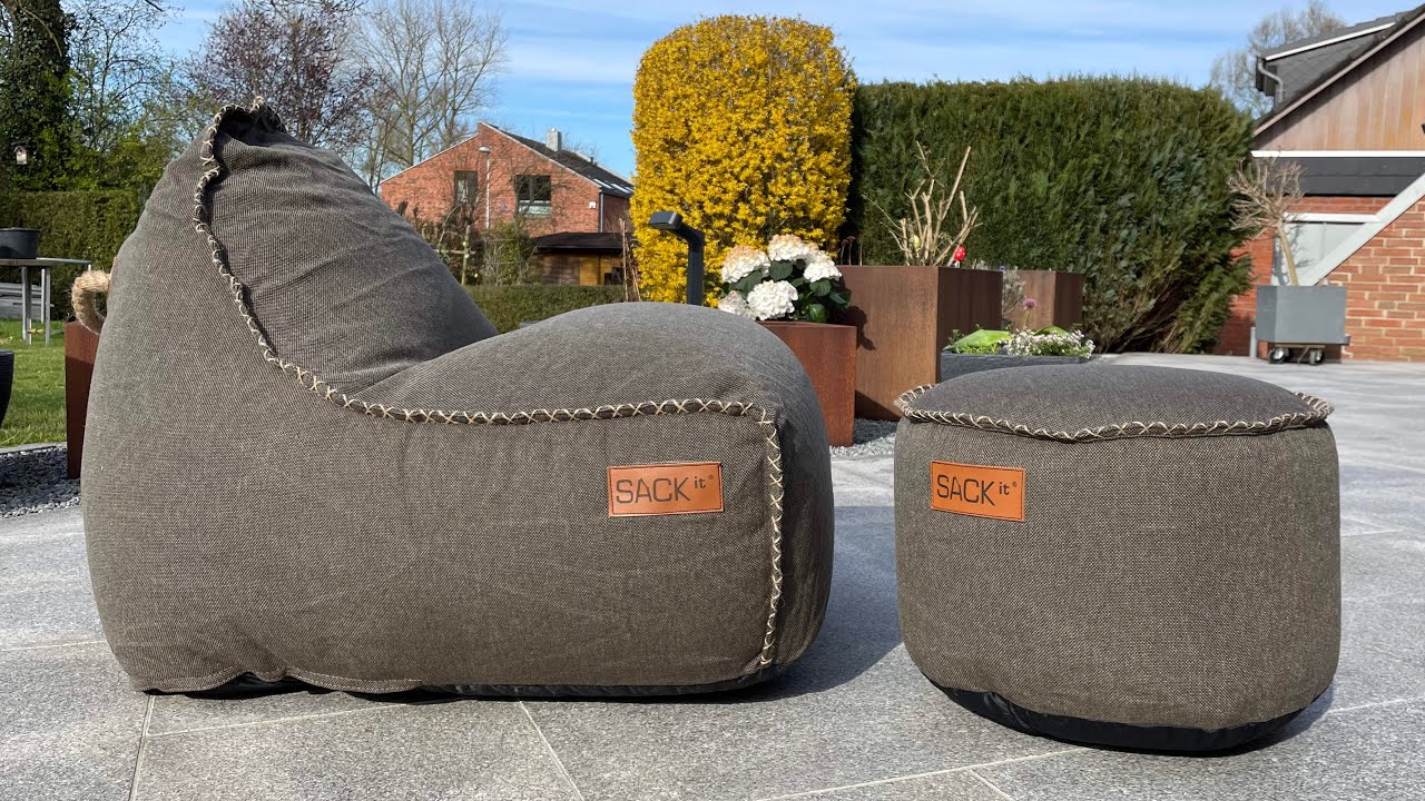 SACKit Cobana Lounge Chair & Pouf - unpack first experience