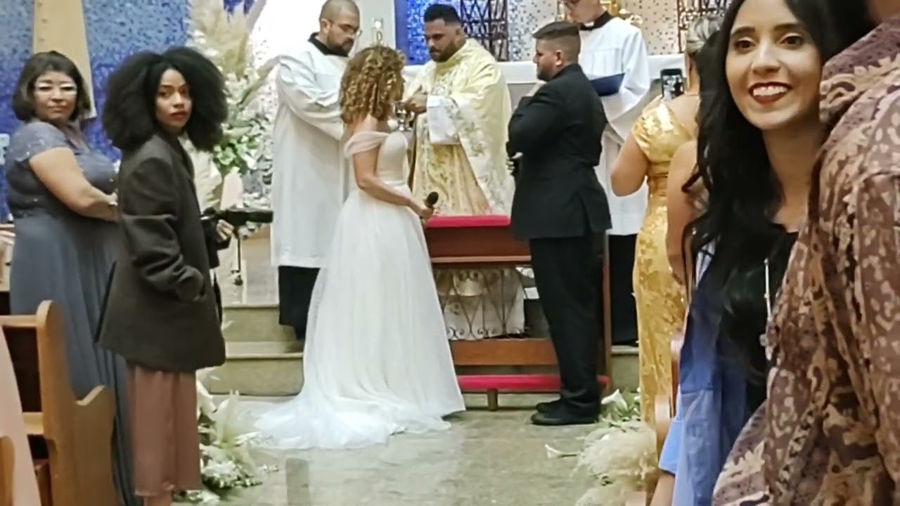 Casamento de Vinícius e Maiara - Paróquia Santíssima Virgem. São Bernardo do Campo - SP.