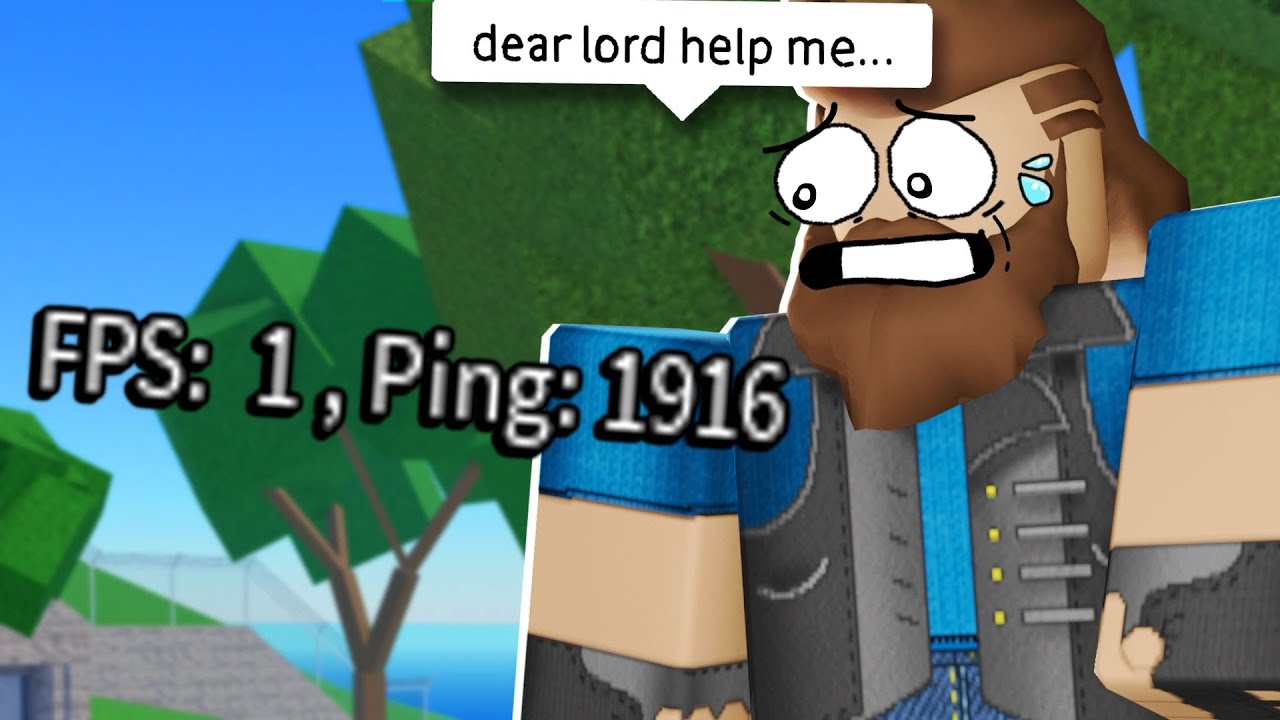 arsenal but i have 1000 PING... this was terrible (Arsenal Roblox)