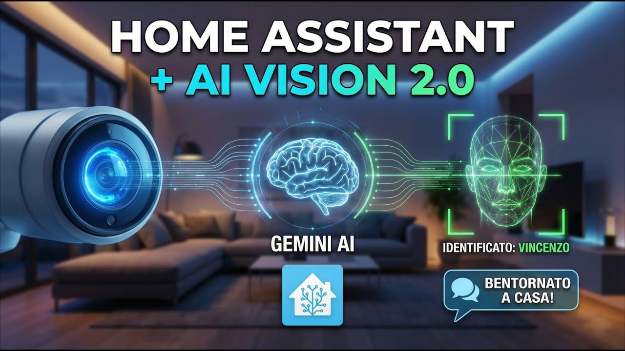 Riconoscimento Facciale GRATIS su Home Assistant? Si può fare! (Guida Gemini AI 2.0)