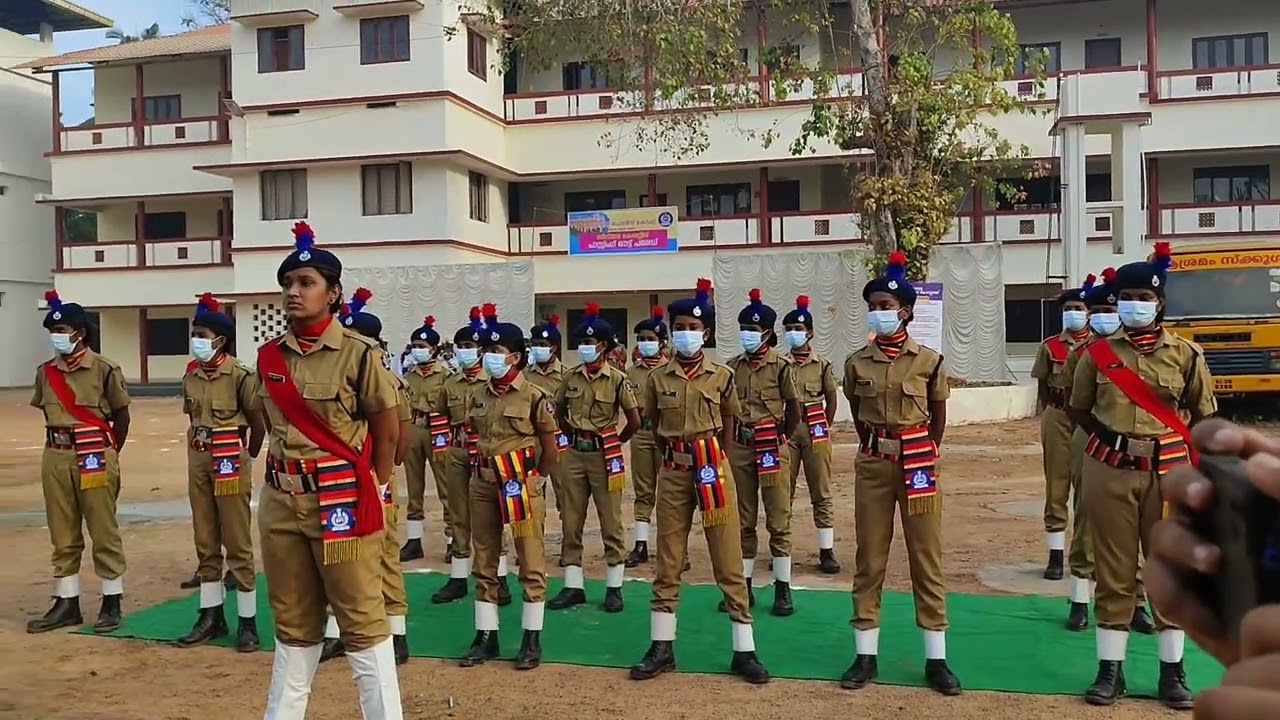 ASRAMAM SCHOOL SPC PASSING OUT PARADE
