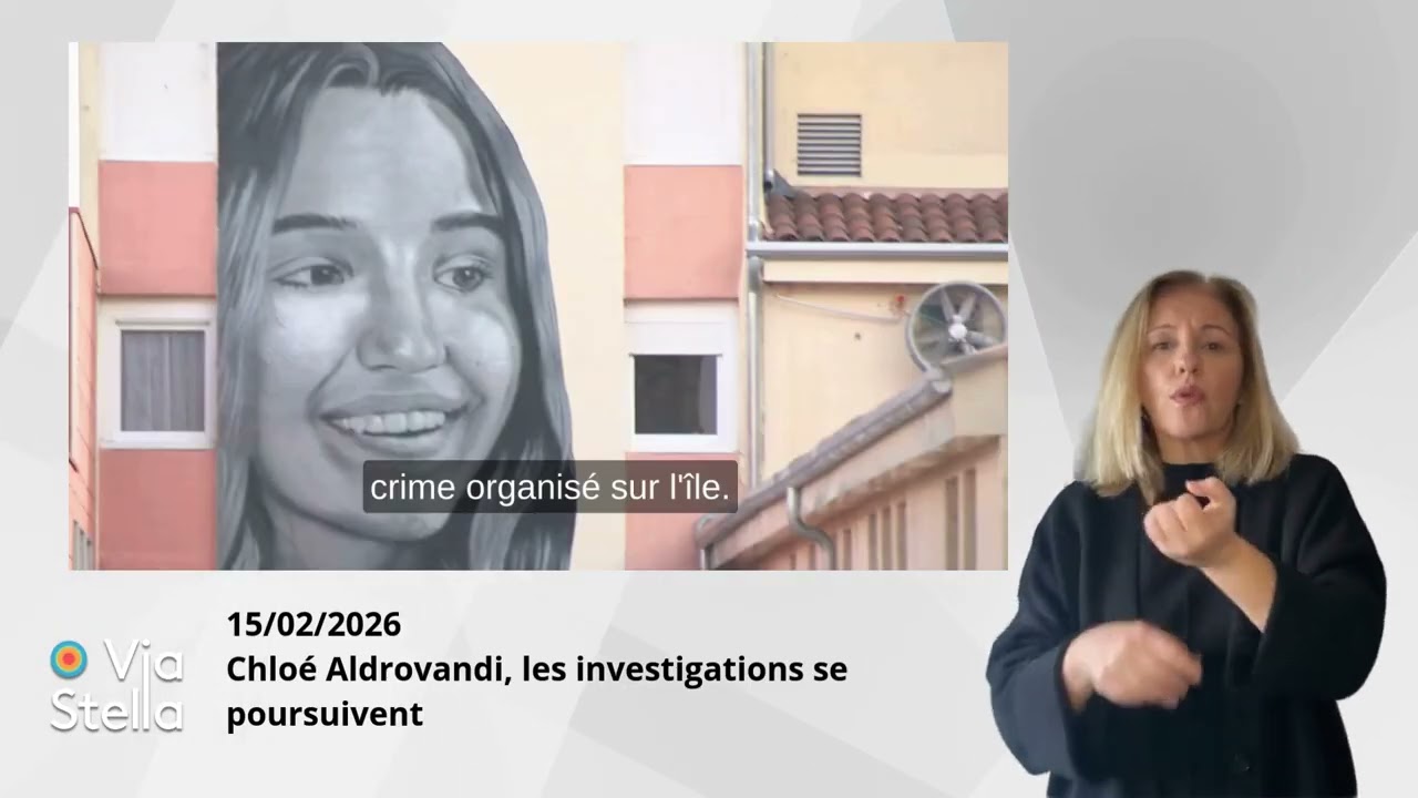 15.02.2026 Chloé Aldrovandi, les investigations se poursuivent