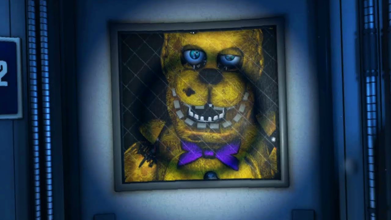 FREDBEAR is WATCHING ME outside my Office DOOR.. | FNAF Golden Memory 2