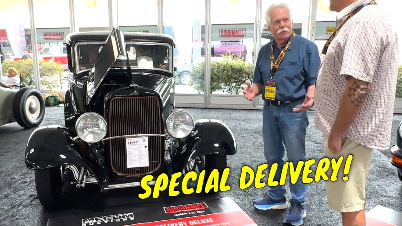 Wayne Carini: Awesome '32 Ford Sedan Delivery Deluxe goes to auction!