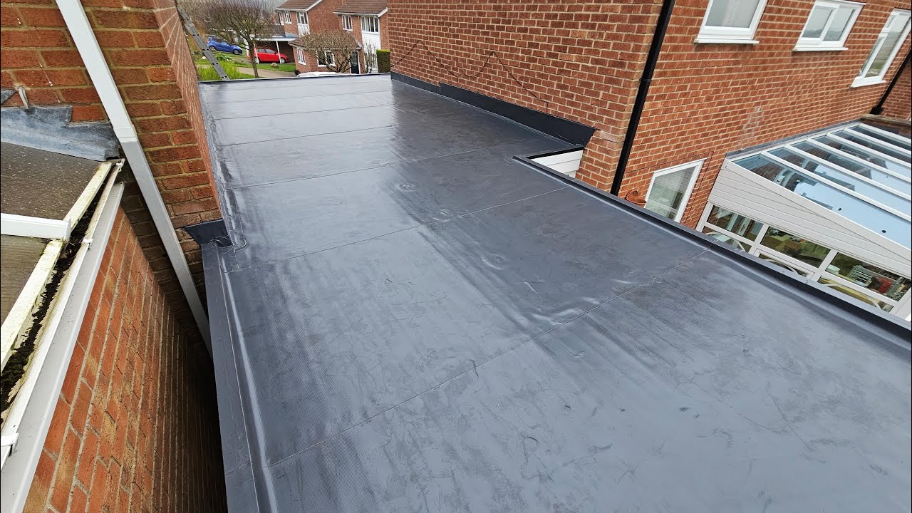 garage roof revamp! (RAL7016 covering)
